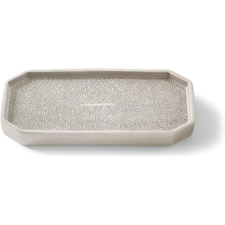 Latitude Run® Luxeelegance Pebbles Bathroom Accessory Tray Wayfair